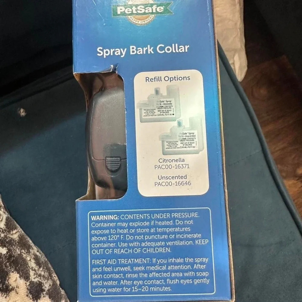 PetSafe Spray Bark Collar Rechargeable Water Resistant Dog Training Collar New